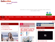 Tablet Screenshot of delhionweb.com